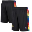 ミッチェル&ネス メンズ ハーフパンツ "Denver Nuggets" Mitchell & Ness Hardwood Classic Reload Swingman Shorts - Black