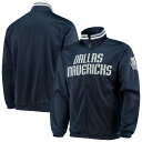 メンズ ジャケット Dallas Mavericks G-III Sports by Carl Banks Dual Threat Tricot Full-Zip Track Jacket - Navy