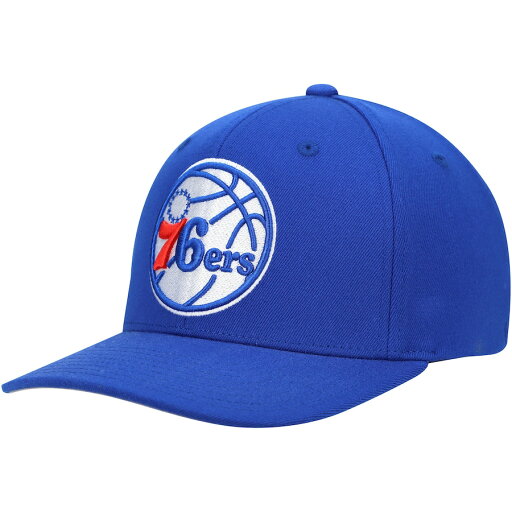 ミッチェル&ネス メンズ キャップ "Philadelphia 76ers" Mitchell & Ness Ground Stretch Snapback Hat - Royal ミッチェル&ネス メンズ キャップ "Philadelphia 76ers" Mitchell & Ness Ground Stretch Snapback Hat - Royal