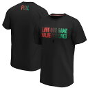 Y TVc NBA Love Our Game Value Our Lives T-Shirt - Black