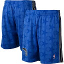 ミッチェル&ネス メンズ ハーフパンツ "Orlando Magic" Mitchell & Ness Hardwood Classics Logo Swingman Shorts - Blue