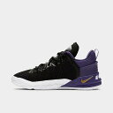 iCL LbY/WjA u18 Nike LeBron 18 GS obV ~joX Black/Metallic Gold/Court Purple