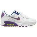 ナイキ エア マックス90 レディース Nike Air Max 90 スニーカー White/Purple Nebula/Barely Volt(4)