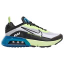 ナイキ キッズ エアマックス2090 Nike Air Max 2090 GS ランニングシューズ White/Black/Volt(4)