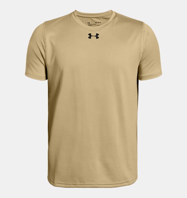 アンダーアーマー キッズ Tシャツ Under Armour UA Locker T-Shirt 半袖 Team Vegas Gold / Black