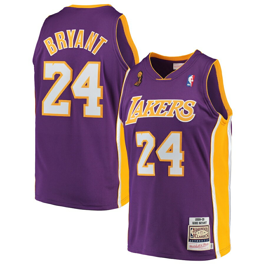 ミッチェル＆ネス メンズ ジャージ Kobe Bryant Los Angeles Lakers Mitchell Ness 2008-09 Hardwood Classics Authentic Jersey - Purple