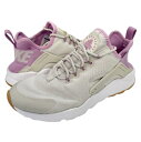 即納 訳あり ナイキ レディース ハラチランウルトラ ランニングシューズ Nike Air Huarache Run Ultra - Light Bone/Orchid/Gum Yellow