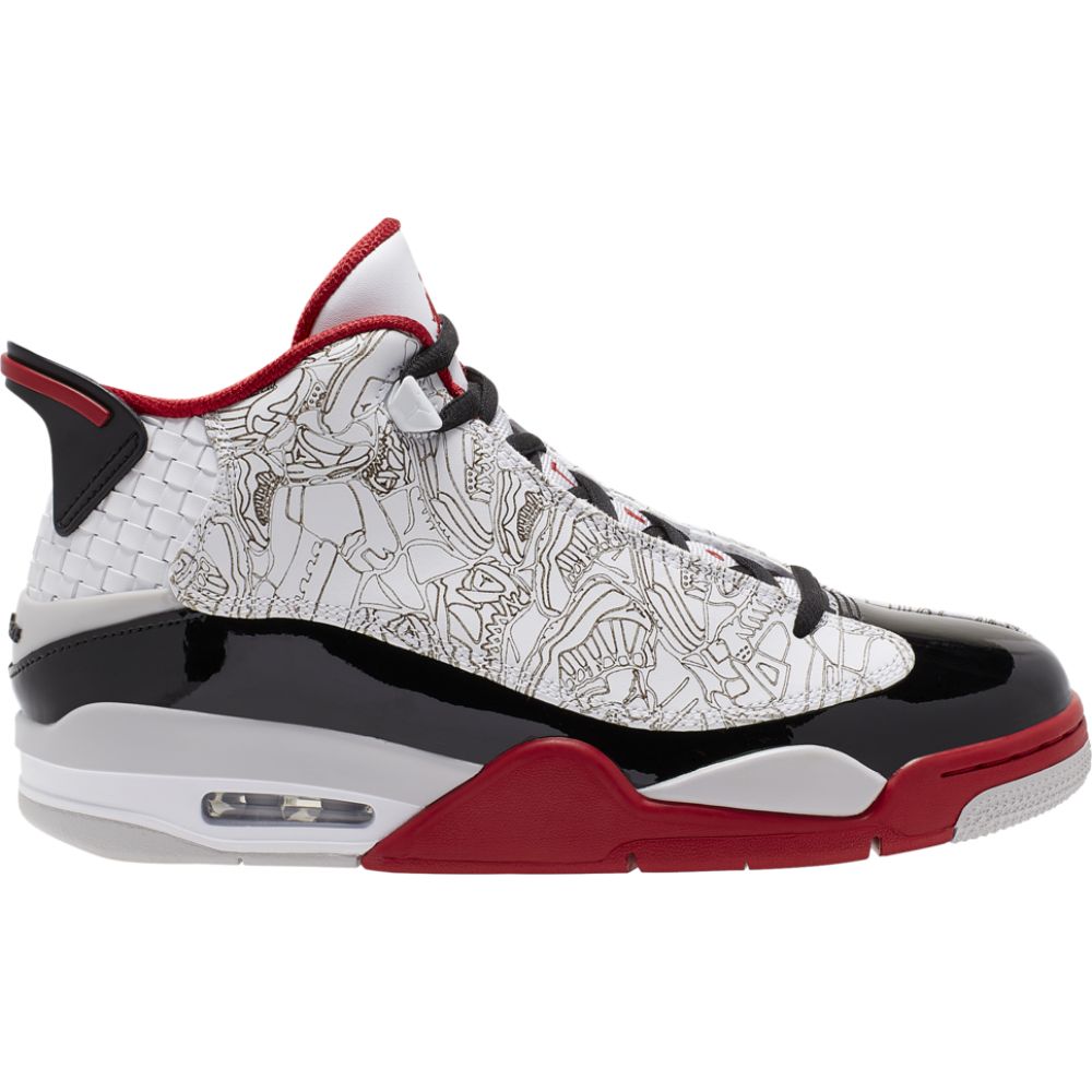 楽天trois　HOMMEジョーダン メンズ ダブ ゼロ Jordan Dub Zero バッシュ スニーカー White/Black/Varsity Red/Neutral Grey