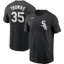 iCL Y TVc Frank Thomas Chicago White Sox Nike Cooperstown Collection Name & Number T-Shirt  Black