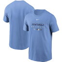 iCL Y Kansas City Royals Nike Authentic Collection Team Performance T-Shirt TVc  Light Blue