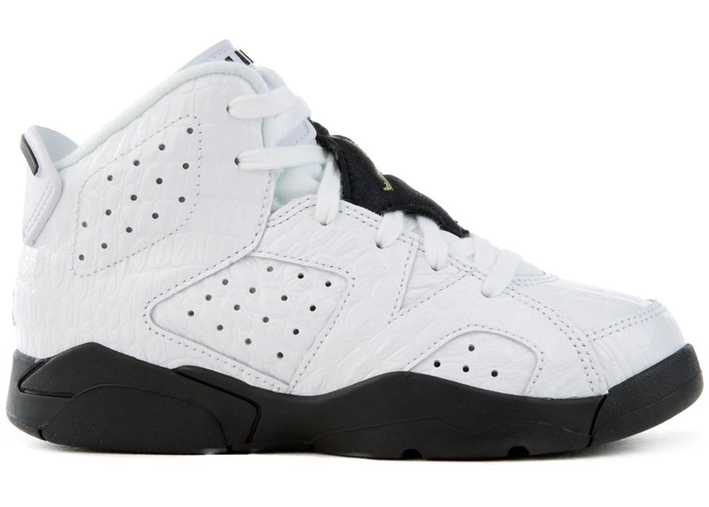 硼 ȥ6 å/˥ Air Jordan Retro 6 Preschool PS Хå Nuetral Grey/Black/White