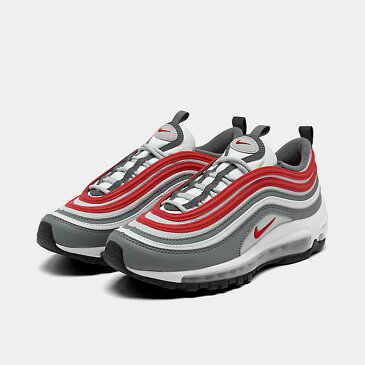 ナイキ キッズ/レディース エアマックス97 Nike Air Max 97 スニーカー Smoke Grey/University Red/White