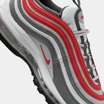 ナイキ キッズ/レディース エアマックス97 Nike Air Max 97 スニーカー Smoke Grey/University Red/White