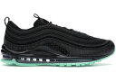 iCL Y GA}bNX97 NIKE AIR MAX 97 CASUAL SHOES Xj[J[ Black/Black/Green Glow