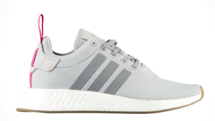 �A�f�B� �X �I���W�i���X ���f�B�[�X adidas Originals NMD R2 �V���[�Y �X�j�[�J�[ Grey Grey Shock Pink