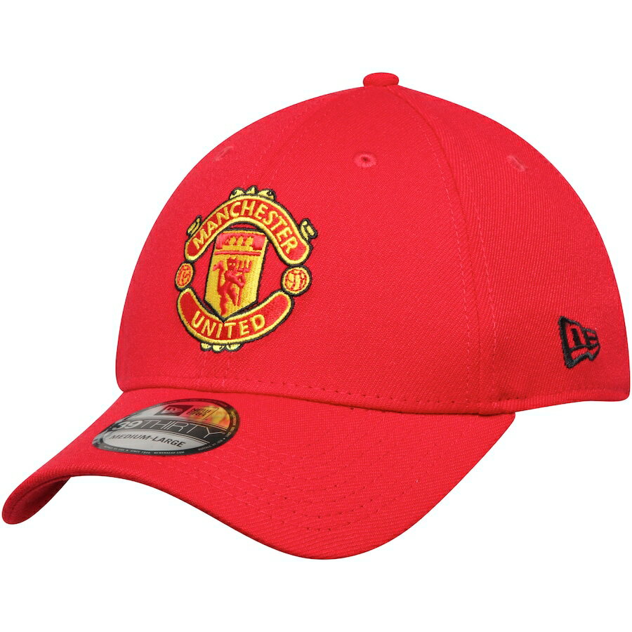 ニューエラ メンズ キャップ Manchester United New Era International Club 39THIRTY Flex Hat - Red