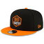 ニューエラ メンズ キャップ "Houston Dynamo" New Era 9FIFTY Adjustable Snapback Hat - Black/Orange