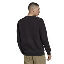 AfB_X Y XEFbg adidas Originals Essential Fleece Crew Black