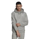 AfB_X Y p[J[ adidas Originals Essential Fleece Hoodie Medium Grey Heather