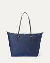 ラルフローレン ラルフローレン レディース Lauren Medium Nylon Keaton Tote トートバッグ Navy