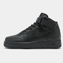 iCL LbY/fB[X GAtH[X1 Nike Air Force 1 Mid Xj[J[ Black/Black