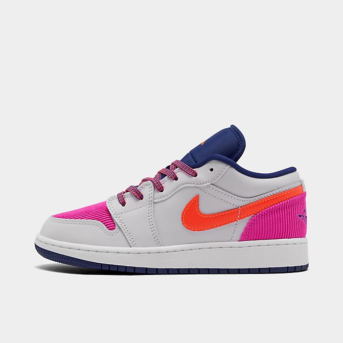 ジョーダン1 キッズ/レディース Air Jordan 1 GS スニーカー White/Navy/Pink/Orange 1