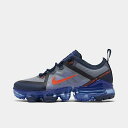 ナイキ キッズ/レディース ベイパーマックス2019 Nike Air Vapormax 2019 ランニングシューズ Midnight Navy/Racer Blue/Cosmic Clay