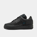 iCL LbY/fB[X GAtH[X1 ^Cv Nike Air Force 1 Type GS Xj[J[ Black/Photo Blue/Platinum Tint