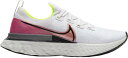 ナイキ メンズ インフィニティ Nike React Infinity Run Flyknit ランニングシューズ Platinum Tint/Black/Pi...