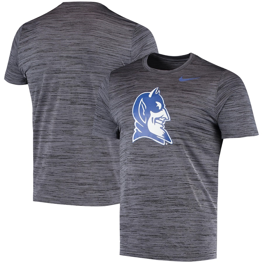 ナイキ メンズ Tシャツ "Duke Blue Devils" Nike Logo Velocity Legend Performance T-Shirt - Black