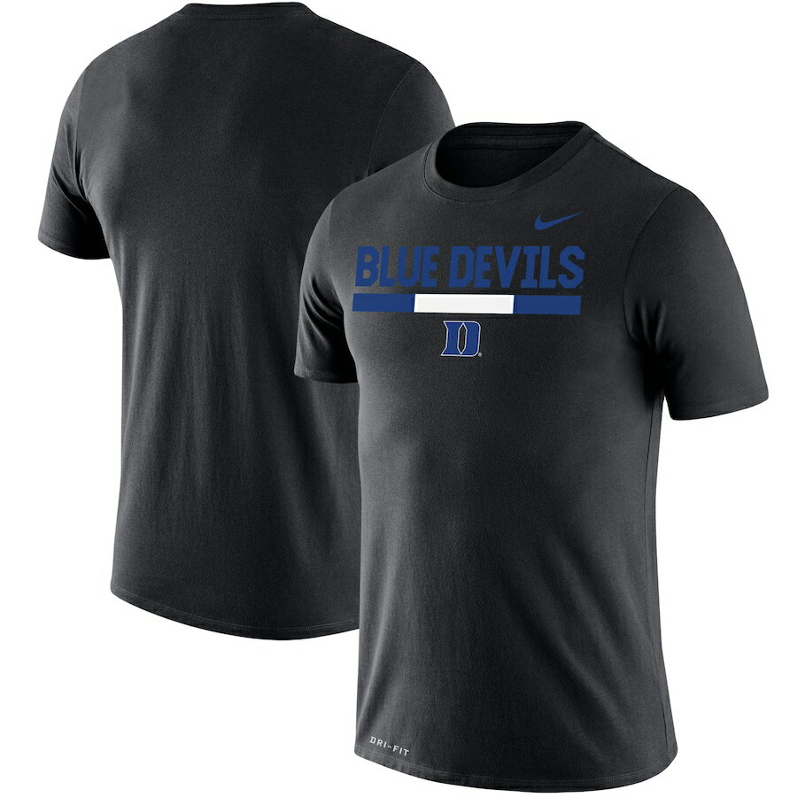 ナイキ メンズ Tシャツ "Duke Blue Devils" Nike Team DNA Legend Performance T-Shirt - Black