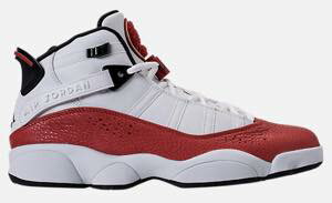 ナイキ ジョーダン メンズ バスケットボール シューズ Air Jordan 6 Rings バッシュ White/Black/University Red