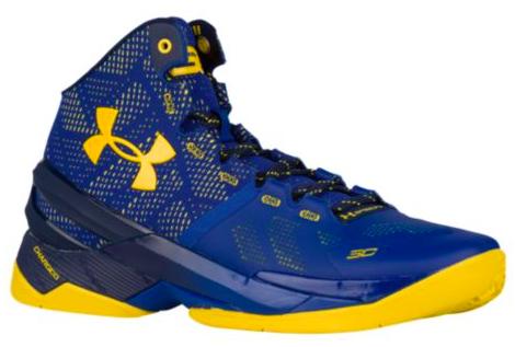 アンダーアーマー メンズ バッシュ カリー2 Under Armour Curry 2 "Dub Nation" - Cobalt Blue/Yellow Gold