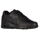 iCL LbY GA}bNX90 U[ Nike Air Max 90 Leather GS - Black/Black