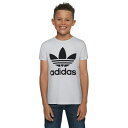 AfB_X IWiY K[Y/LbY TVc adidas Originals Adicolor Trefoil T-Shirt  q White/Black