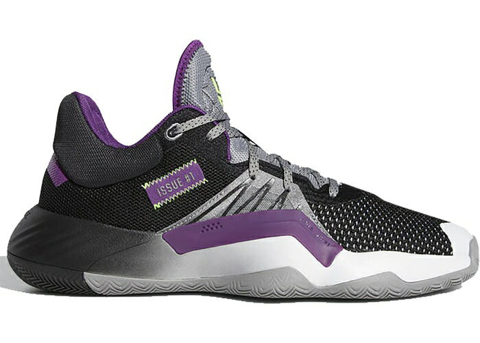 アディダス メンズ ドノバン ミッチェル adidas D.O.N. Issue 1 バッシュ Grey Three/Glory Purple/Black