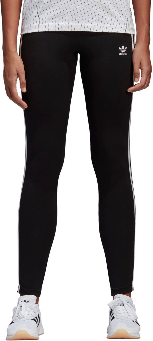 楽天trois　HOMMEアディダス レディース レギンス adidas Originals 3-Stripes Leggings タイツ フィットネス BLACK