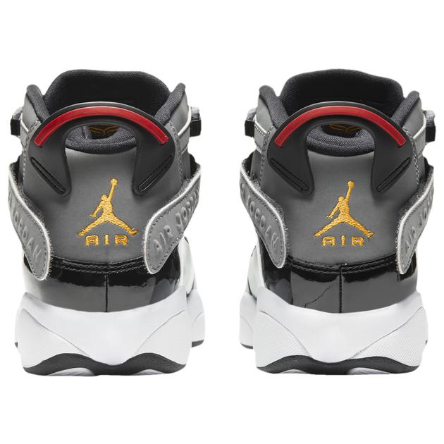���硼���� ���å� �Хå��� Jordan 6 Rings GS ���ˡ����� Smoke Gray/Univ Gold/Black