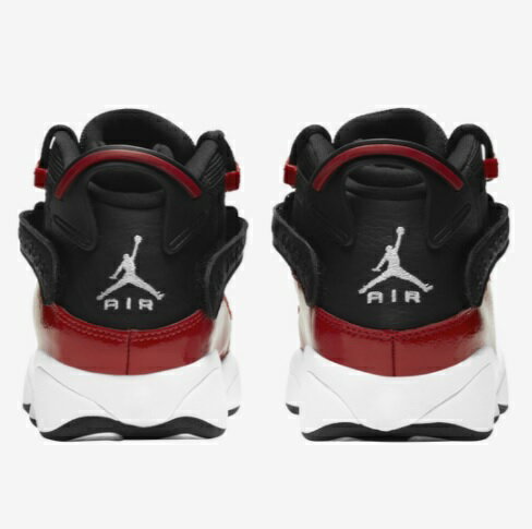���硼���� ���å� �Хå��� Jordan 6 Rings GS ���ˡ����� Black/White/Gym Red
