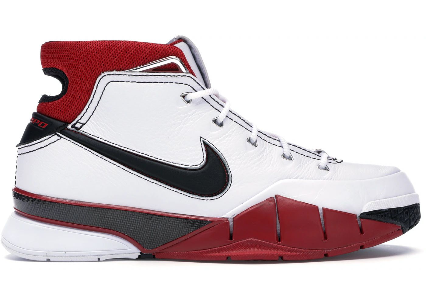 ナイキ メンズ 27.5cm コービー1プロトロ バッシュ Nike Kobe 1 Protro - White Black Red (All Star)