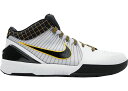 iCL Y 29.0cm R[r[4vg obV Nike Kobe 4 Protro - White Black Del Sol