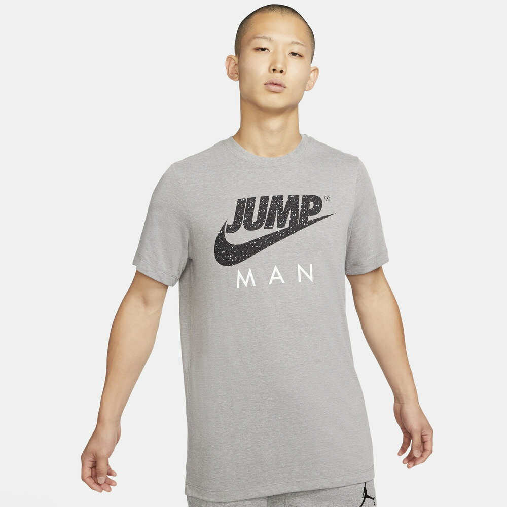 Rakuten - ジョーダン メンズ Tシャツ Jordan Jumpman Script T-Shirt - Carbon Heather/Black/White