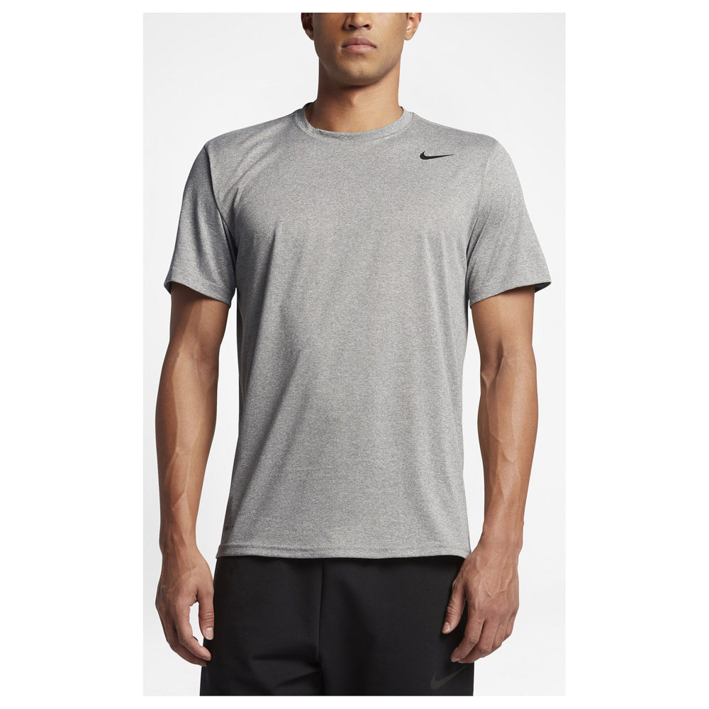 Rakuten - ナイキ メンズ Tシャツ Nike Legend 2.0 Short Sleeve T-Shirt - Dk Grey Heather/Black