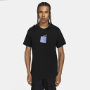 W[_ Y TVc Jordan Keychain T-Shirt - Black/University Blue
