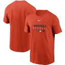 iCL Y San Francisco Giants Nike Authentic Collection Team Performance T-Shirt TVc  Orange