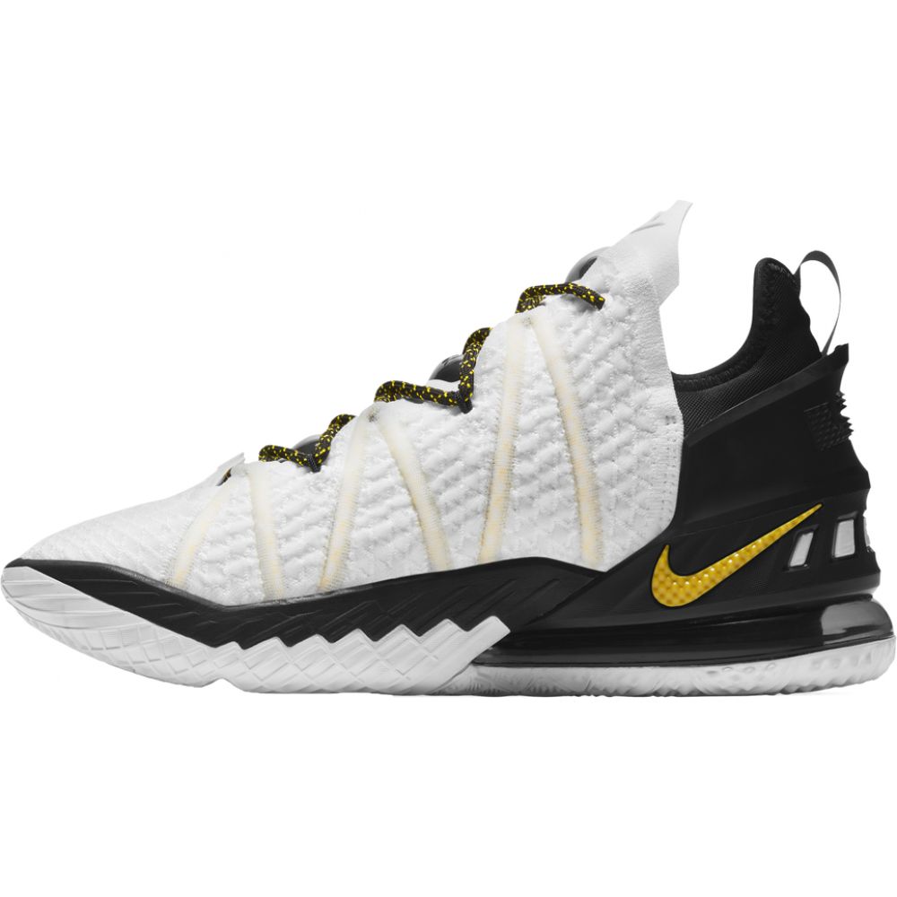 ナイキ メンズ バッシュ Nike LeBron 18 - Black/Amarillo/White
