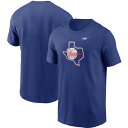 iCL Y TVc Texas Rangers Nike Team Large Logo Legend Performance T-Shirt  Royal