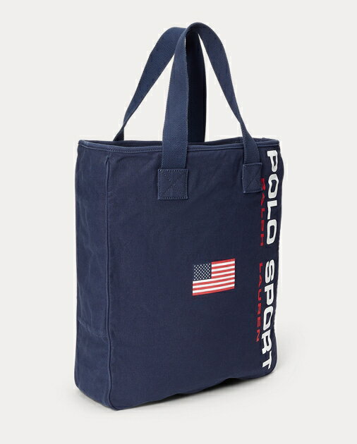 ポロ ラルフローレン メンズ Polo Ralph Lauren Canvas Polo Sport Tote トートバッグ NAVY