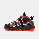 iCL Y Abve| Nike Air More Uptempo '96 Xj[J[ Black/White/Laser Crimson