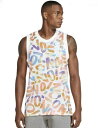 W[_ Y ^Ngbv Jordan Zion Dri-Fit AOP Jersey Tank - White/Black